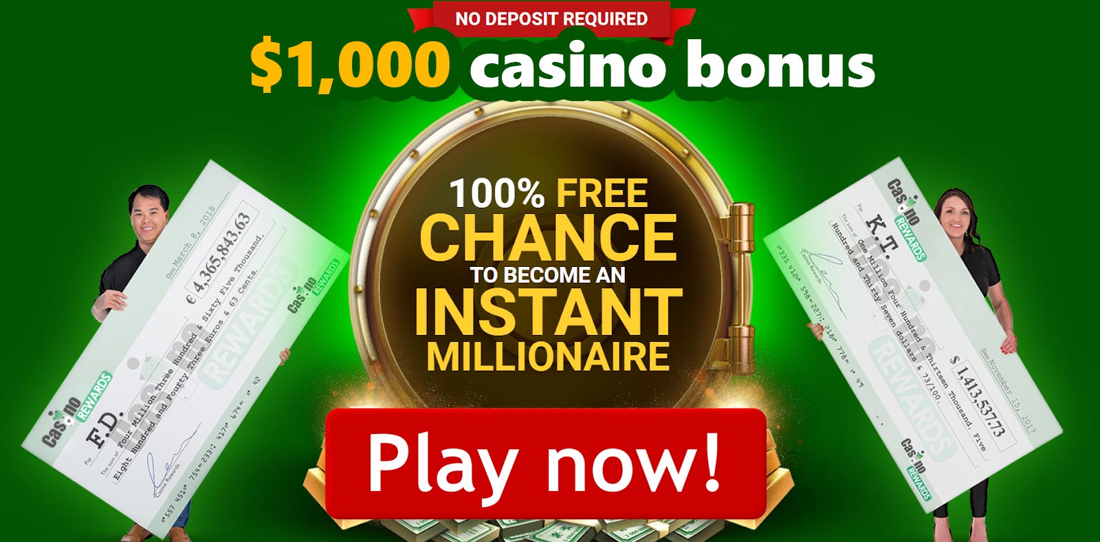 Get your bonus on Grand Rush Casino